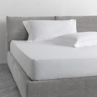 Lenzuolo in puro Lino con Angoli